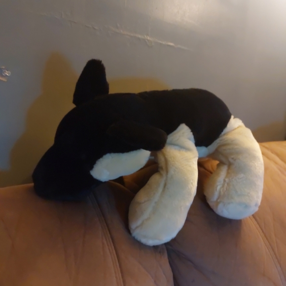 Commonwealth Other - VTG 12" Commonwealth German Shepherd Puppy Dog Plush Stuffed Animal Black/Tan